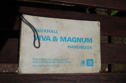 1972 Owner's handbook SOLD