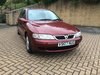2000 1 owner very low mileage Vauxhall vectra. For Sale