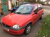 2000 Vauxhall Corsa 1.2 automatic. 26700 miles only. For Sale