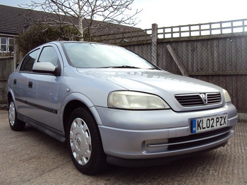 2002 Vauxhall Astra LS – AUTOMATIC GEARBOX – With MOT – CLEARANCE For Sale