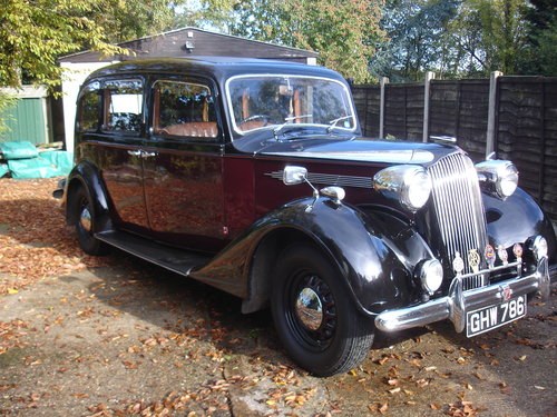 1939 Vauxhall Grosvenor Limousine SOLD