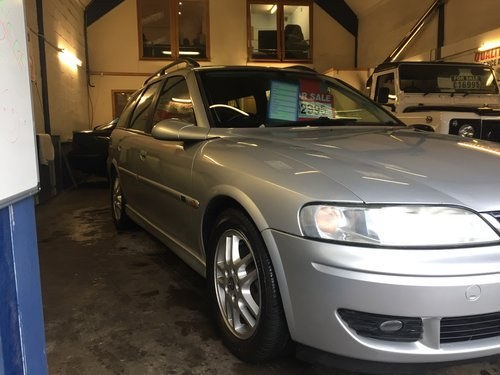 2001 IMMACULATE VECTRA SRI  V6 2.5 ESTATE,,, For Sale