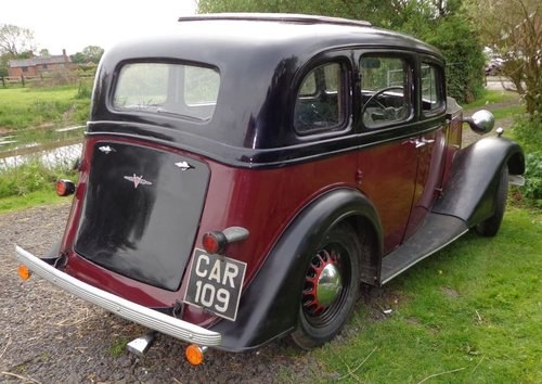 1936 Vauxhall 14 Dx Series 2 Saloon SOLD