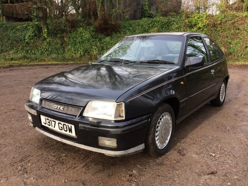 1991 Vauxhall Astra Mk 2 GTE For Sale by Auction