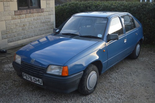 1988 Vauxhall Astra 1.2 SOLD
