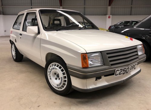 1985 Vauxhall Nova Sport Collector quality at EAMA Auction  For Sale by Auction