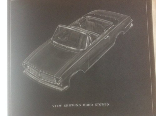 Vauxhall Victor FB convertible  plans. SOLD