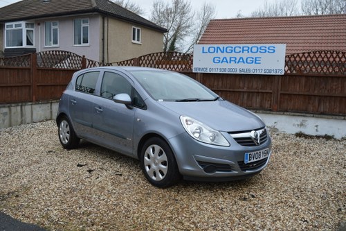 2008 Vauxhall Corsa 1.4 i 16v Club 5dr VERY LOW MILES SOLD