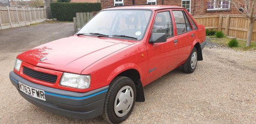 **REMAINS AVAILABLE**1992 Vauxhall Nova Expression For Sale by Auction