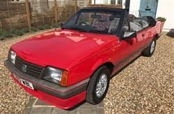 1987 Cavalier Cabriolet - Barons Sandown Pk Tues 30th April 2019 For Sale by Auction
