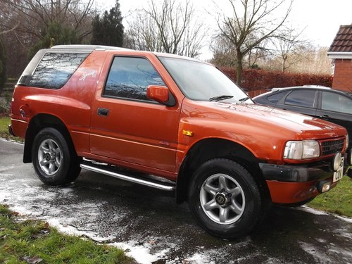 1996 Vauxhall Frontera `Apache` Sport 4 x 4 For Sale