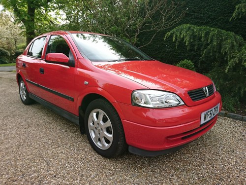 2001 Vauxhall Astra 1.6 16v Club Auto, 23000 miles For Sale