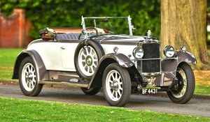 1928 Vauxhall 20/60 Fastback DHC with Dickey For Sale