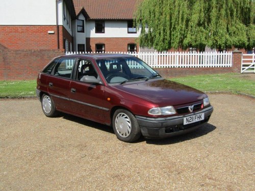 1996 Vauxhall Astra 2.0 Turbo NO RESERVE at ACA 15th June  For Sale