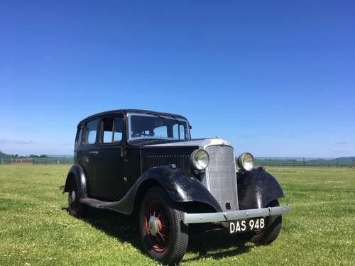1934 Vauxhall 14 Light 6 ASX Deluxe at Morris Leslie Auction For Sale by Auction