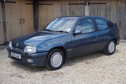 1987 VAUXHALL ASTRA GTE  8V NOT 16V 62,000 MILES 3 OWNERS For Sale
