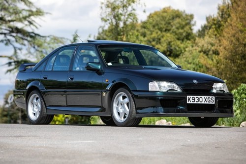 1992 Vauxhall Lotus Carlton- just 33,000 miles and original For Sale by Auction