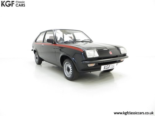 1982 A Vauxhall Chevette Silhouette with 11,927 Miles SOLD