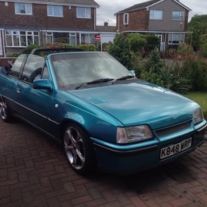 1992 Vauxhall Astra convertible limited edition bertone For Sale