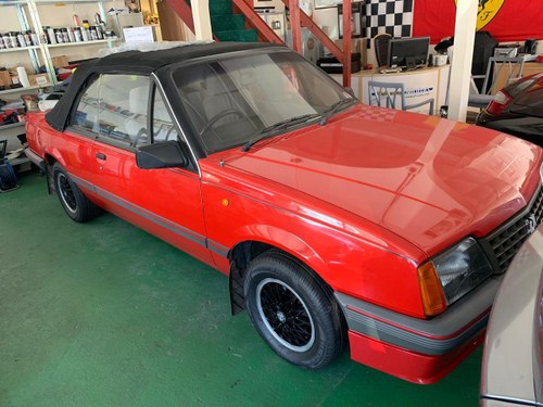 1986 Vauxhall Cavalier Cabriolet very low miles For Sale