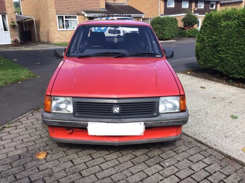 1988 Vauxhall Nova 1300L Saloon One Previous Owner SOLD