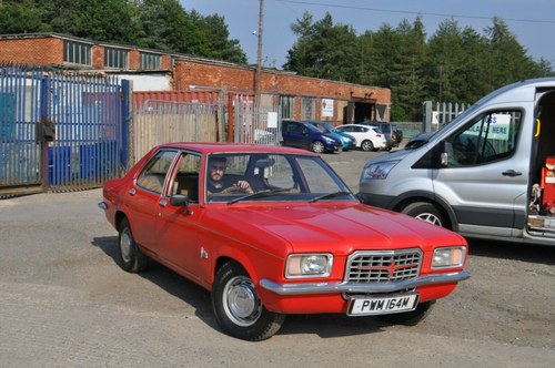 1974 VAUXHALL VICTOR FE LARGE HISTORY FILE & 1ST BILL OF SALE SOLD