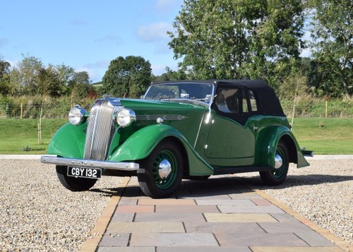 1936 Vauxhall 14hp DX Light Six Tourer, Coachwork by Tickfor For Sale by Auction