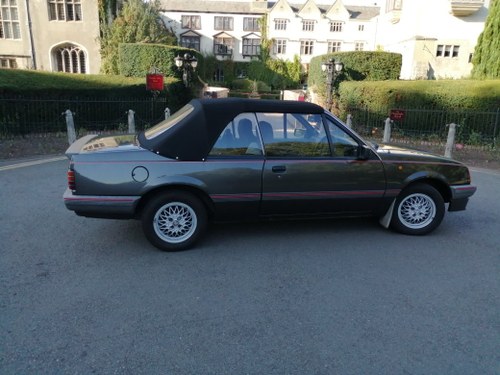 1986 Vauxhall Cavalier Cabriolet For Sale