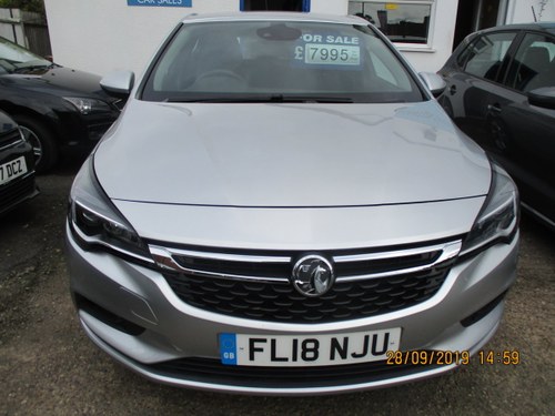 2017 NEW SHAPE ASTRA 2018 REG JUST 9,600 MILES VALUE CARS  For Sale