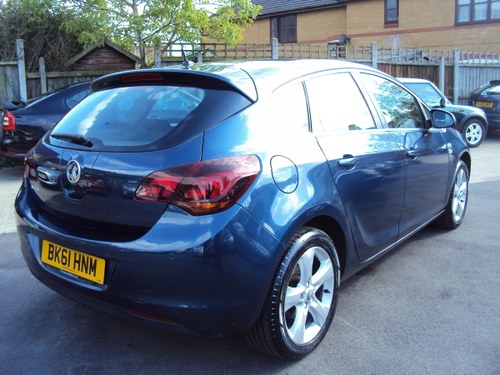 2010 Vauxhall Astra SRI – New Shape – LOW Miles with Service For Sale