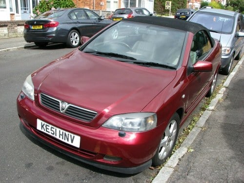 2001 Automatic Astra Cabriolet Future classic For Sale