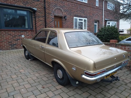 1974 Vauxhall Viva Genuine 24,000 miles. SOLD