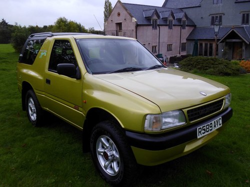 1997 Vauxhall Frontera sport S SOLD