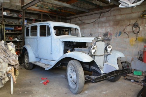 1933 Vauxhall Cadet VX Saloon For Sale by Auction