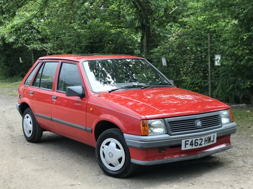 1989 Vauxhall Nova - Incredible Example! For Sale
