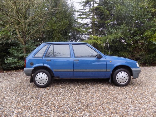 1991 Vauxhall Nova One Owner Fsh 45000 miles In vendita