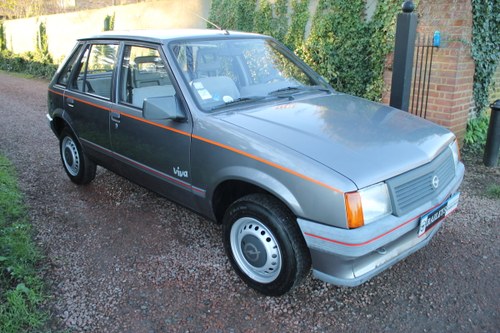 1988 Vauxhall Nova 1.2 'S' LHD From Southern France - 23k Miles SOLD
