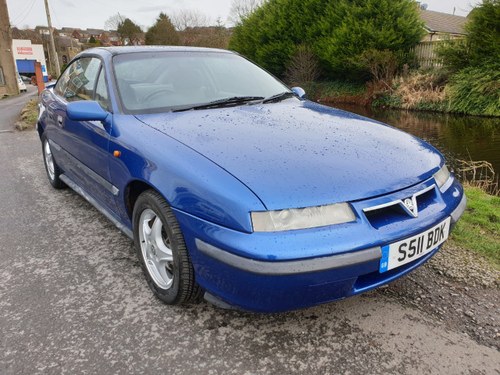 1998 Vauxhall Calibra SE8 in Metallic Blue. In vendita