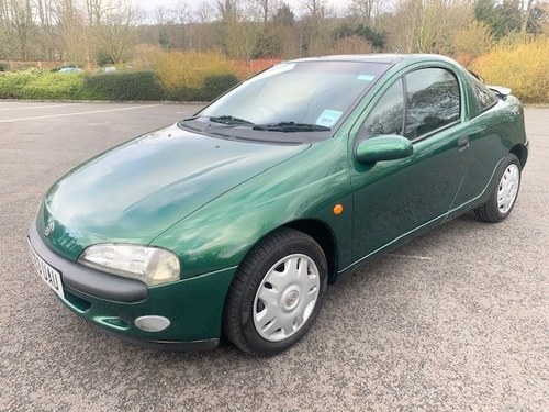 1997 Vauxhall Tigra **VERY LOW MILEAGE** For Sale by Auction