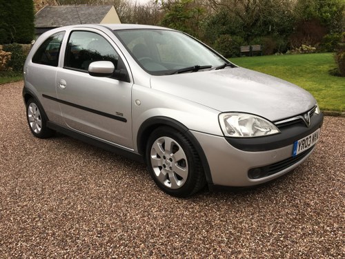 2003 VAUXHALL CORSA 1.2 SXi ONE LADY OWNER LOW MILES FSH For Sale