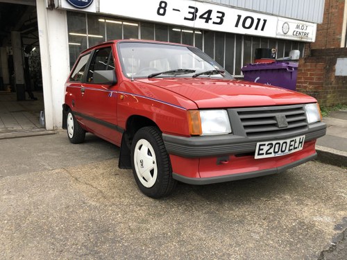 Classic 1987 Vauxhall Nova 31806 original miles In vendita