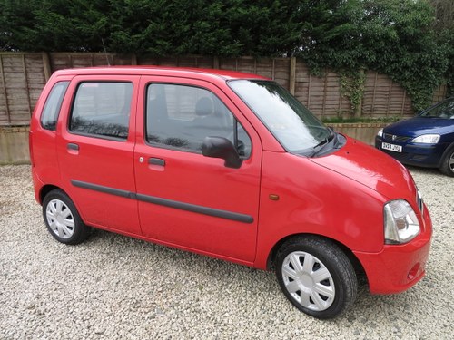 2006 Vauxhall Agila 1.0 Expression Estate One Owner Red For Sale