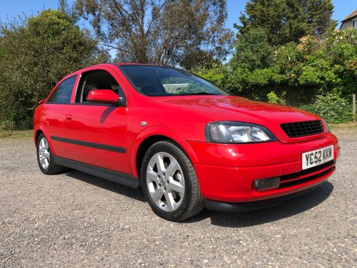 2002 Vauxhall Astra SRi 2.2, FSH, 2Keys, 12Months MOT For Sale