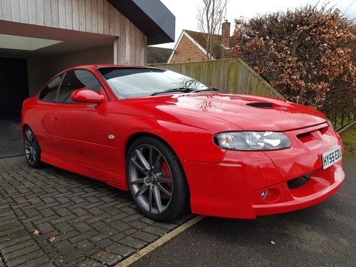 2005 Monaro VXR 6.0 - low mileage and stunning red SOLD