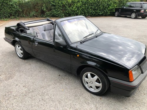 1987 Vauxhall Cavalier Convertible 1.8i manual For Sale