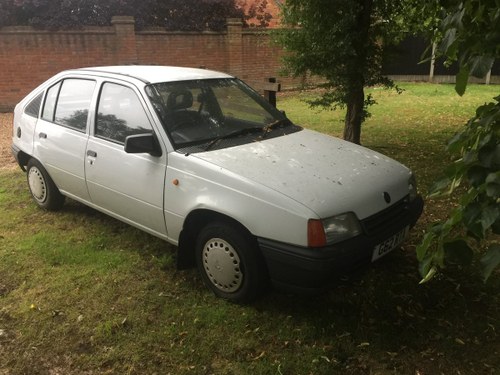 1989 Vauxhall astra 1 owner low milage In vendita