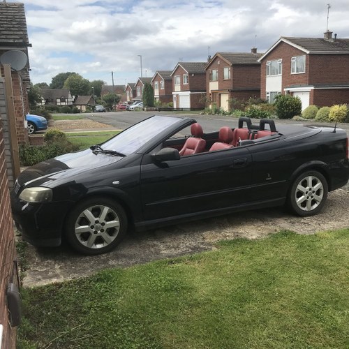 2003 Vauxhall Astra Convertible 106K, 2.2 petrol For Sale