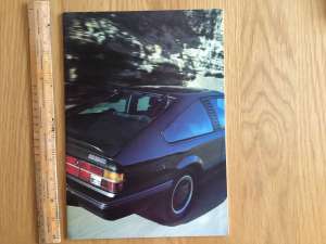 1984 Vauxhall Monza GSE brochure For Sale (picture 1 of 1)
