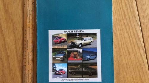 Picture of Vauxhall model range brochure 1984 - For Sale