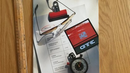 Vauxhall Astra GTE brochure